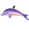 ibasenice Inflatable Dolphin 27.56 Inch Pool Float Toy for Kids, Water Play, Beach Party Decoration, Ride-On Float