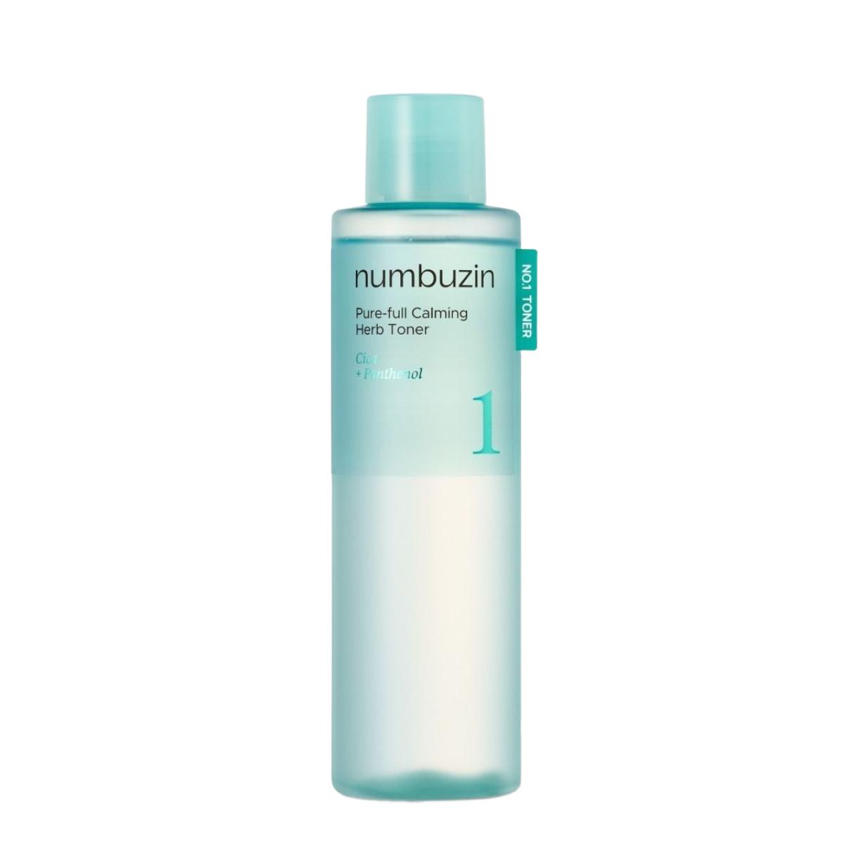 numbuzin No.1 Pure-Full Calming Herb Toner Soothing Hydrating 300ml