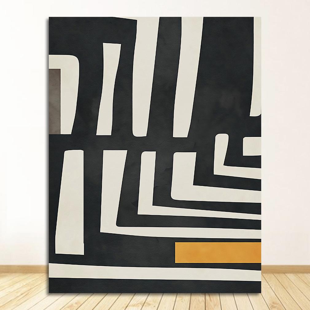 Poster e stampe scandinave, immagini da parete vintage con ragazza, per soggiorno, cucina, decorazione, tela astratta geometrica