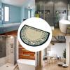 Semicircular Bathroom Carpet 40x60cm Bedside Floor Mat Toilet Carpet Bath Mat Rug  Toilet