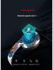 P35 Head-mounted Bluetooth Earphones: Wireless Luminous Graffiti-Style Stereo Sports Headset