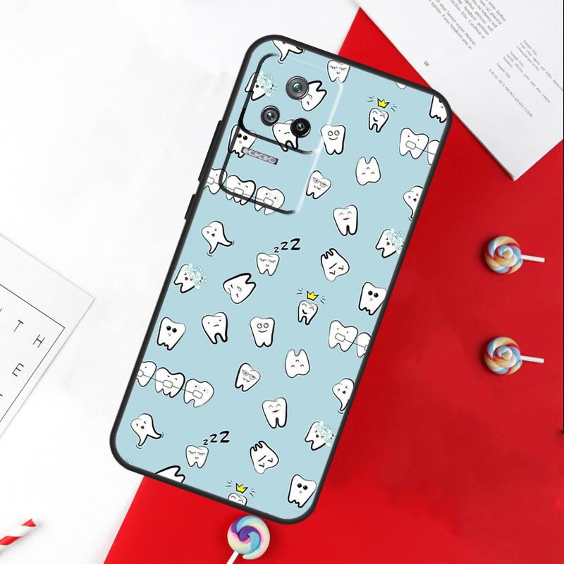 

Чехол для зубов стоматологический для Xiaomi 15 Ultra 13 14 11T 12T 13T 14T Pro POCO X7 Pro X3 X5 X6 M6 F5 F6 Pro POCO X5