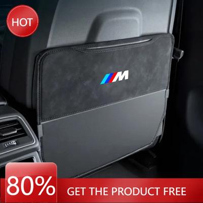 Hot 2025 Car Anti Kicks Pad Seat Back Leather Protector Cover Waterproof For M Emblem E46 E36 E34 F10 E90 F30 E60 F30 E53 E3
