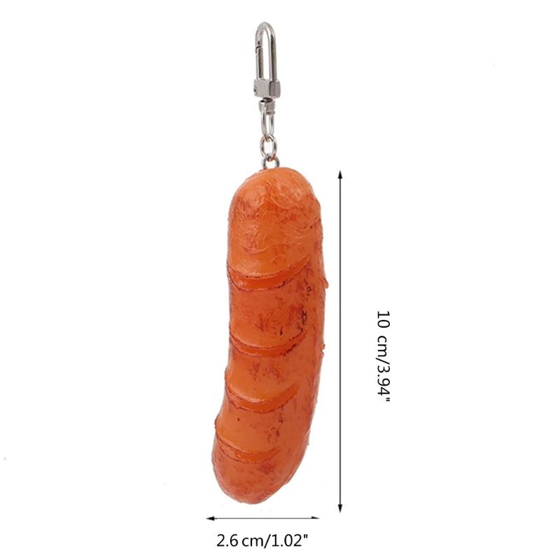 Pendant Keychain Handbag Puse Backpack Pendant Gift for Friend Fashion Simulation Toy Photography Props