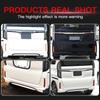 2PCS 12V LED Red Rear Fog Lamp Bumper Light For 2025-2025 Honda N-Box LED Rear Bumper Reflector Light Brake Lamp Car Accessories