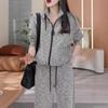 Casual Sport Tweedelige Set Dames Lente Herfst Losse Broek