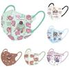 20pcs Cute Moodeng Children's Masks Cartoon Hippo Baby Protective Mask  for Kids Girls Boys