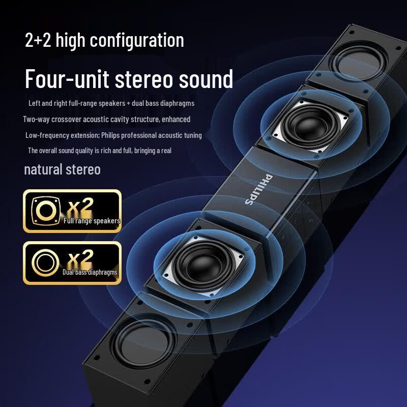 Philips SPA5600 Bluetooth Gaming Speaker with Subwoofer (CN Version)