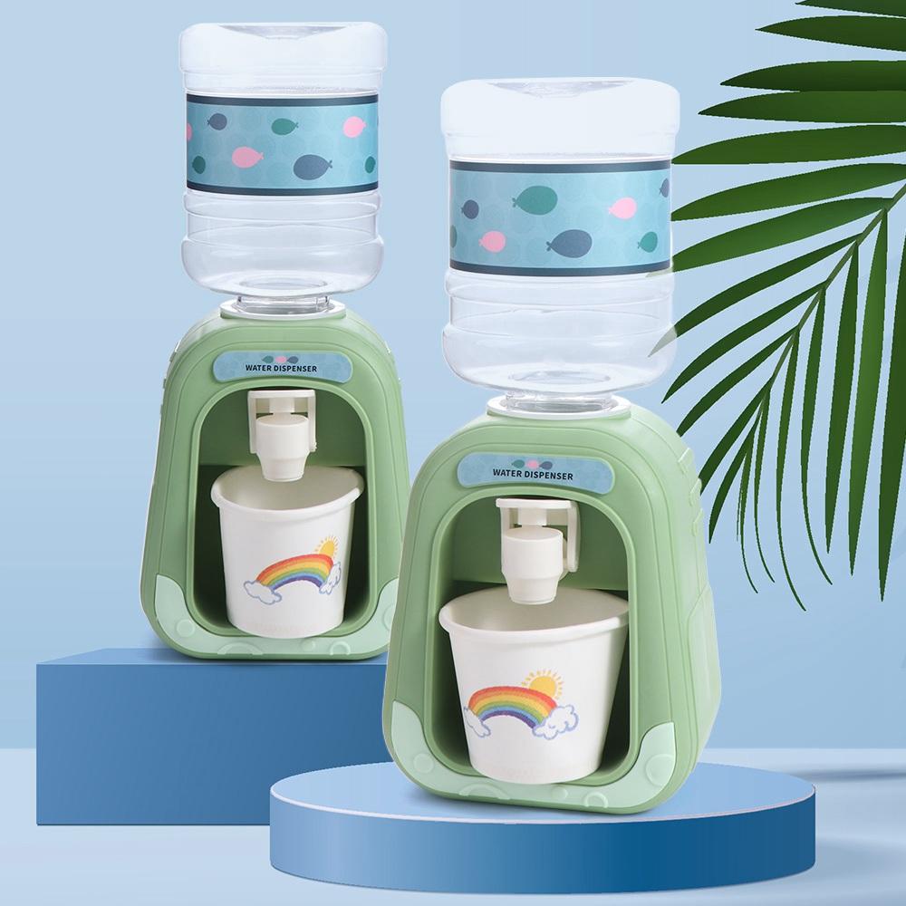 Play Toy Simulation Water Dispenser Drinking Fountain Toy Mini Water Dispenser Water Juice Milk