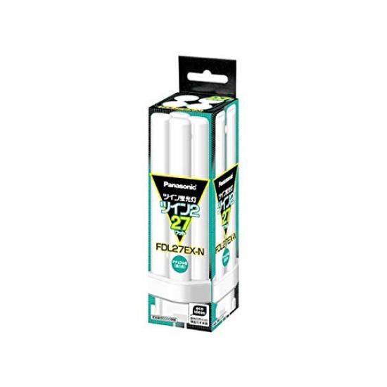 

(Summary) PANASONIC twin fluorescent lamp 27W natural color FDL27EX-N [×5 sets]