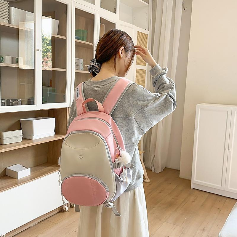 Cute High-end Student Schoolbag New Casual Versatile Travel Backpack