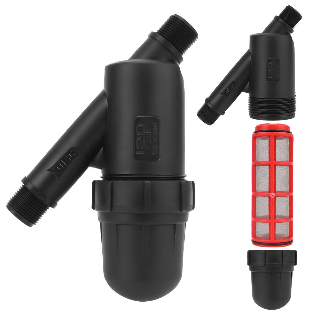 3/4 Inch Sprayer Water Filters 120 Mesh Stainless Steel Net Irrigation Drip Fountain Tools Garden Watering Screen Filter
