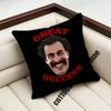 For Borat Very Nice Great Success Throw Pillow Case Sham 45X45Cm 40X40Cm Square Car Pillowcase Pad Cushion Cover