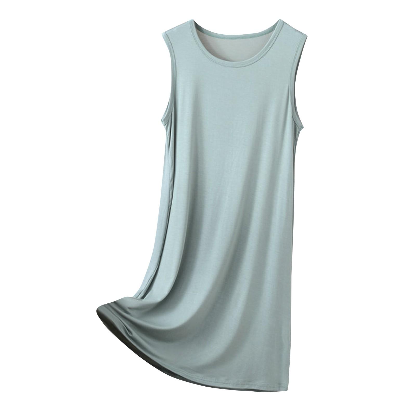 

Женская модная ночная рубашка больших размеров, пижама-сарафан средней длины XXXXXXXXL