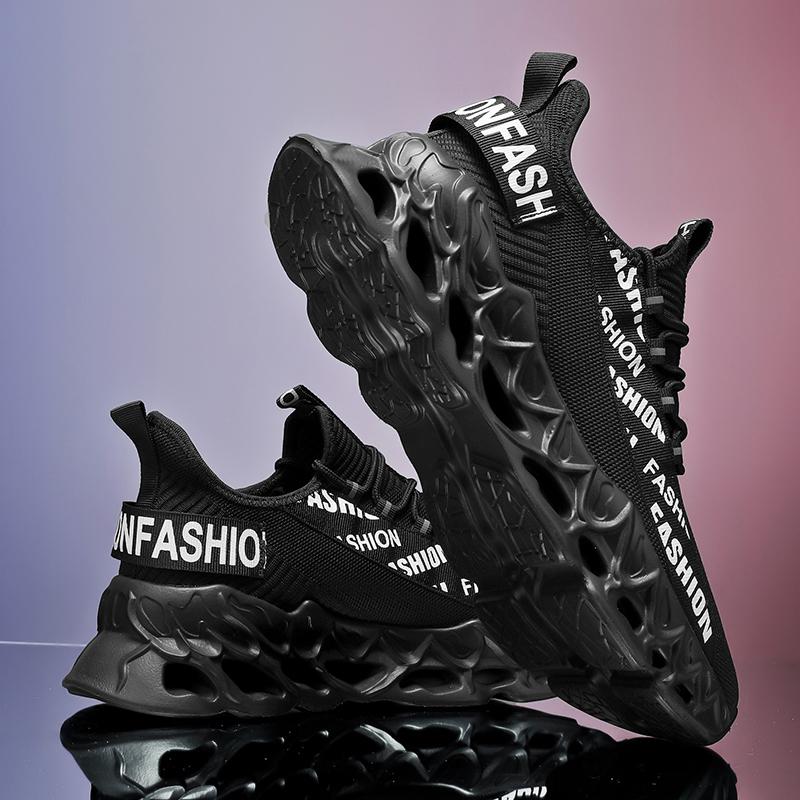 MAEDEF Men Sports Breathable Running Sneakers For Men Lightweight Mesh Tennis Shoes Non Slip Walking Shoes Outdoor Gym Training