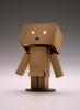 Kaiyodo Revoltech Danbo Mini, approximately 80mm tall, non-scale PVC & ABS painted action figure