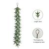 Hanging Loop Garland Handmade Christmas Garland Realistic Handmade Pine Needle Garland for Christmas for Mantel for Seasonal