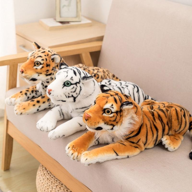 Realistic Tigering Tissue Box Cover PP Cotton Materials Storage Holder for Bathroom Home Car Office Decoration