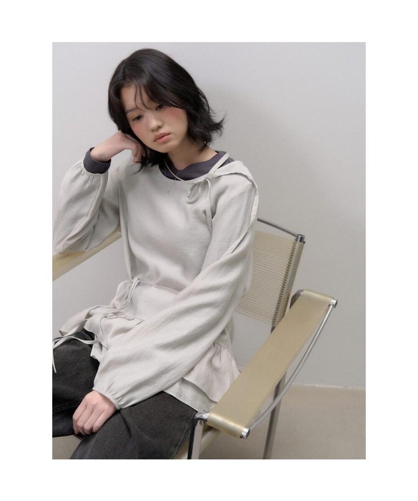 8seconds Layered Long Sleeve Blouse Khaki