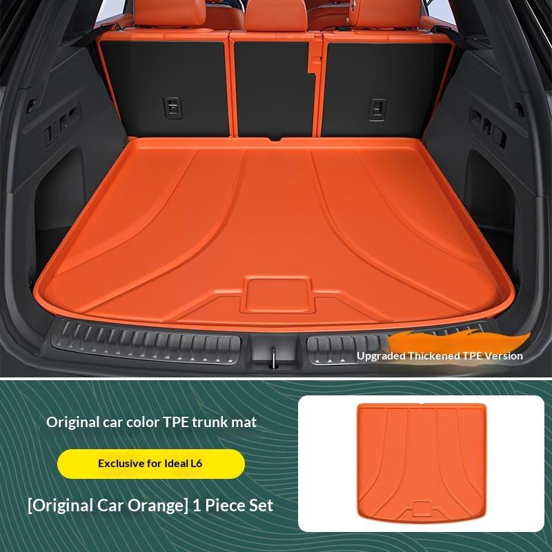 For Li L6 L7 L8 L9 Lixiang TPE Anti Scratch Trunk Mat Cushion Rear Seat Back Mat Car Mat