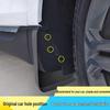 Mitsubishi Lancer Yi Shen Grandis Front & Rear Leather Mud Flaps