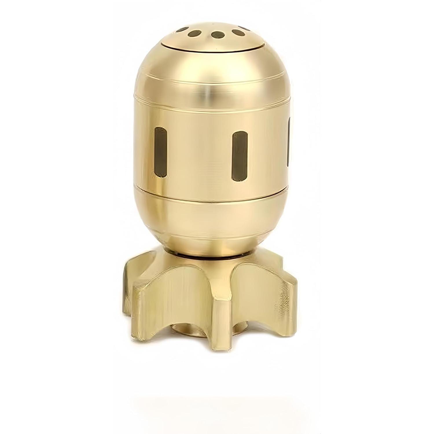 

Fidget Spinner-игрушки для стола, металлические Fidget Spinners, игрушки Fidget, крутые гаджеты, игрушка для снятия стресса при СДВГ EDC, латунная скульптура атомной бомбы 6*3.5cm золотой