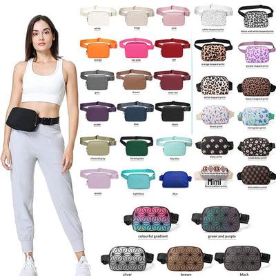 Bolsa de Celular Esportiva Outdoor Transversal - Bolsa de Cintura de Nylon para Corrida e Fitness, Estilo Lulu