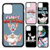 Pinky And The Brain Phone Case Silicone PC+TPU For For iPhone  11 12 13 14 15 16 Plus Pro Max Cover
