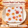 Maple Leaf Paper Napkins 20pcs