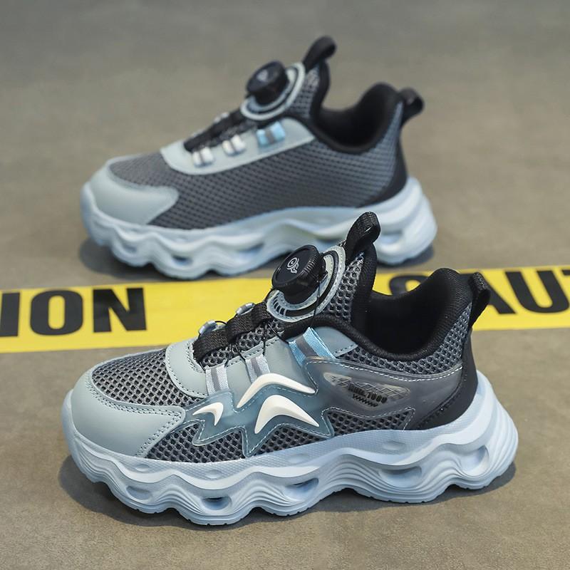 Boys 'shoes 2026 New Single-mesh Breathable Children's Sneaker Running Soft Sole Middle-aged Father Shoes