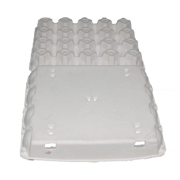 20 ks prodyšných kartonů na vejce z dužiny pro dárky a přepravu