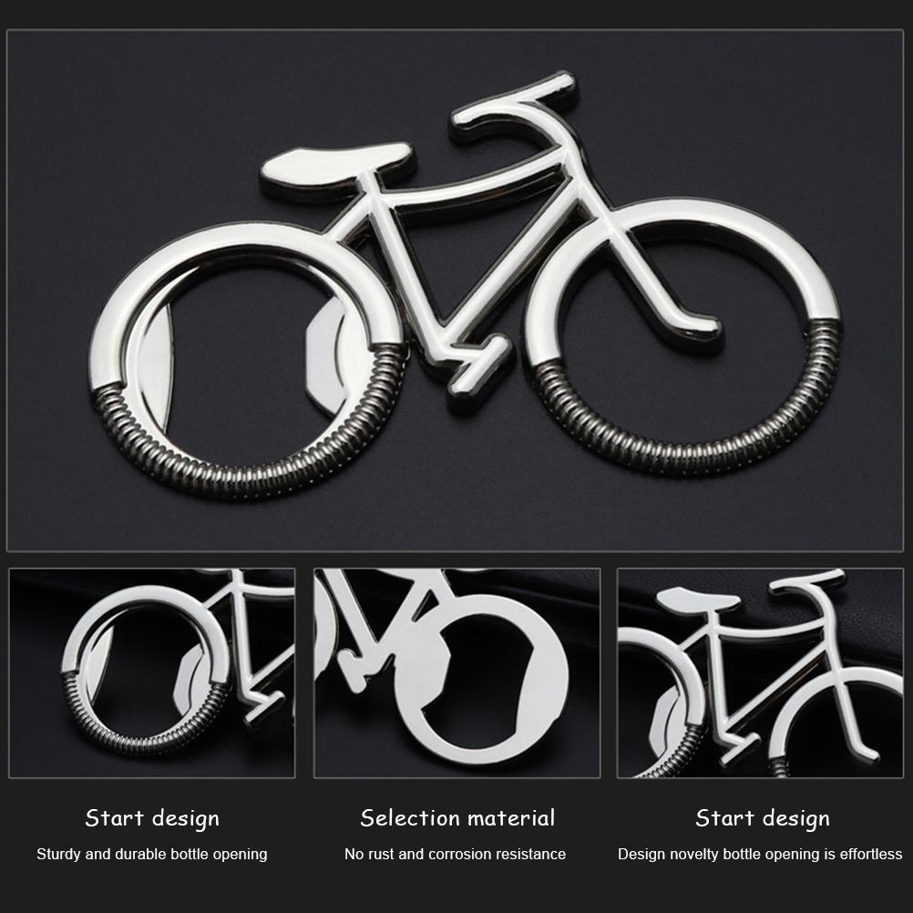 Portable Bottle Opener Keychain Metal Beer Bottle Opener Stainless Steel Bike Bottle Opener Keychain Key Rings
