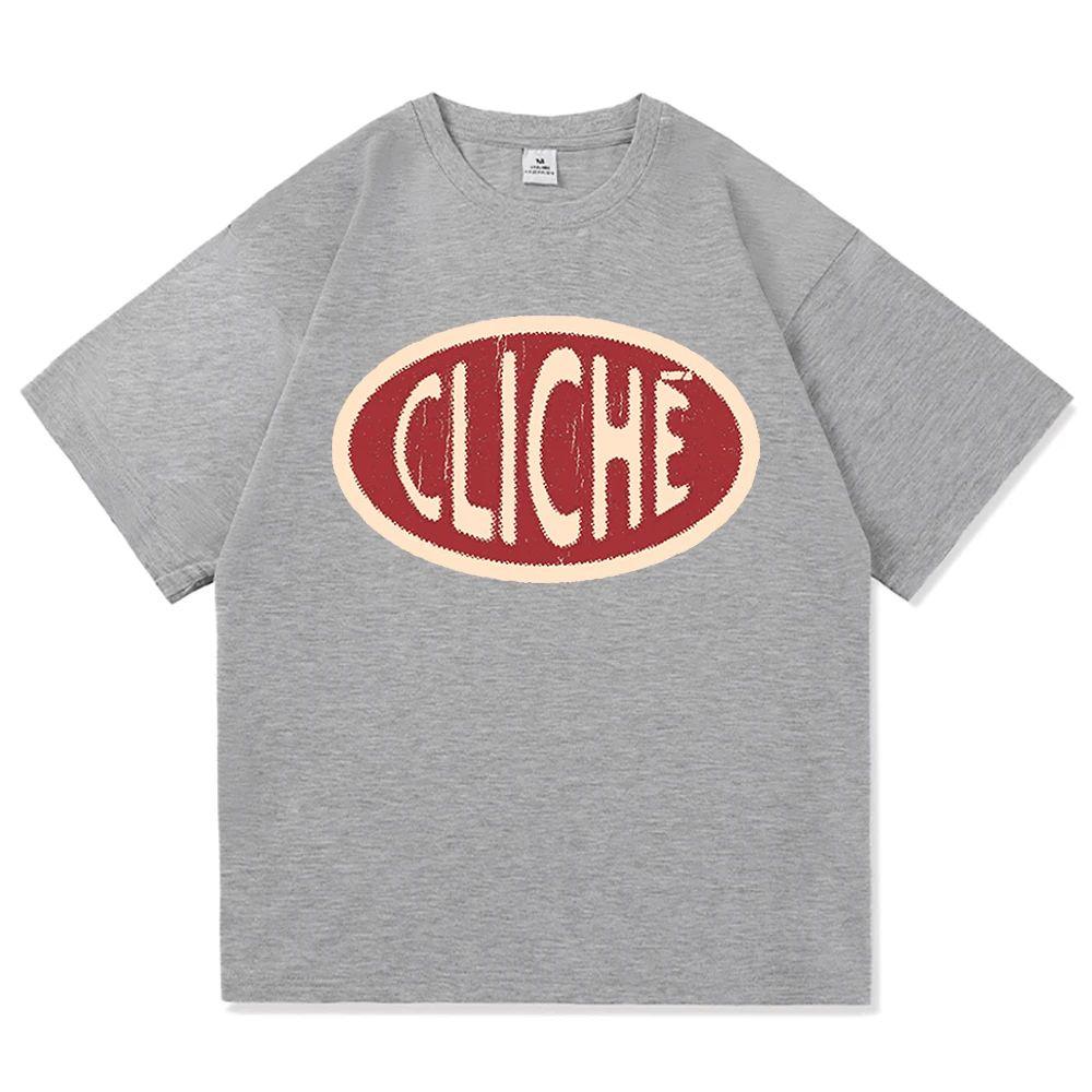 High Street Harajuku Clothing Mgk Lost Americana Album TShirt 2025 Song Cliche Retro High Quality Clothes Vintage Cotton TShirts