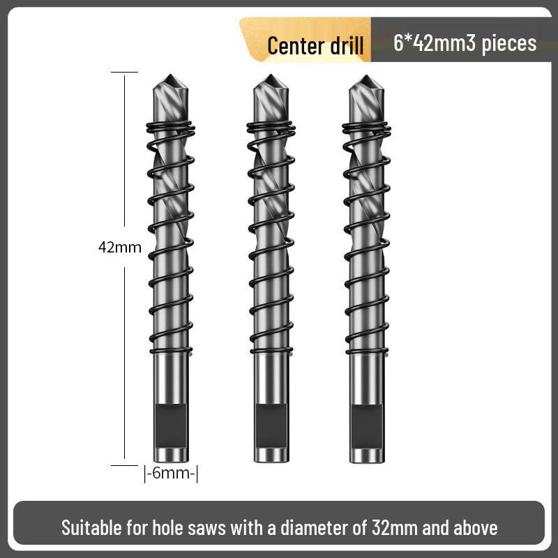 Green Forest Stainless Steel High-Speed Hole Saw Drill Bit Set for Metal and Steel Plates