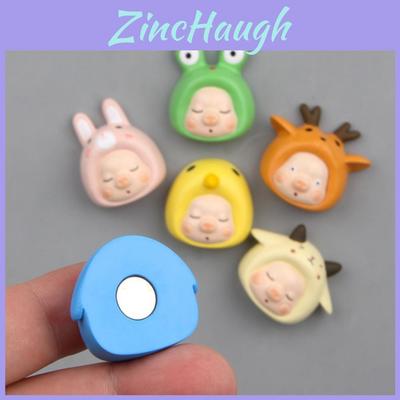 Penguin Jenny Pig Cartoon Resin Magnet Clips For Refrigerator Decor And Gift Giving