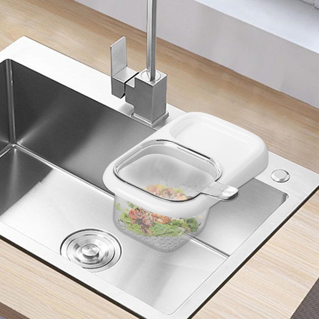 Küchenspülen-Filtersieb Abwasser-Müllfilter Essensreste-Beckenkorb Ablaufgitter Spülen-Müllsieb für Lebensmittelabfälle