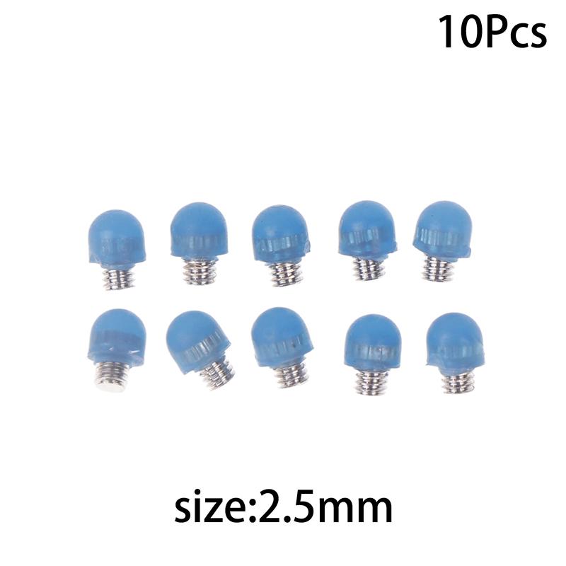 10 Pcs 2.5Mm Or 3.0Mm Replacement Screw Bumper Hair Scissors Barber Shears Stopper High Quality
