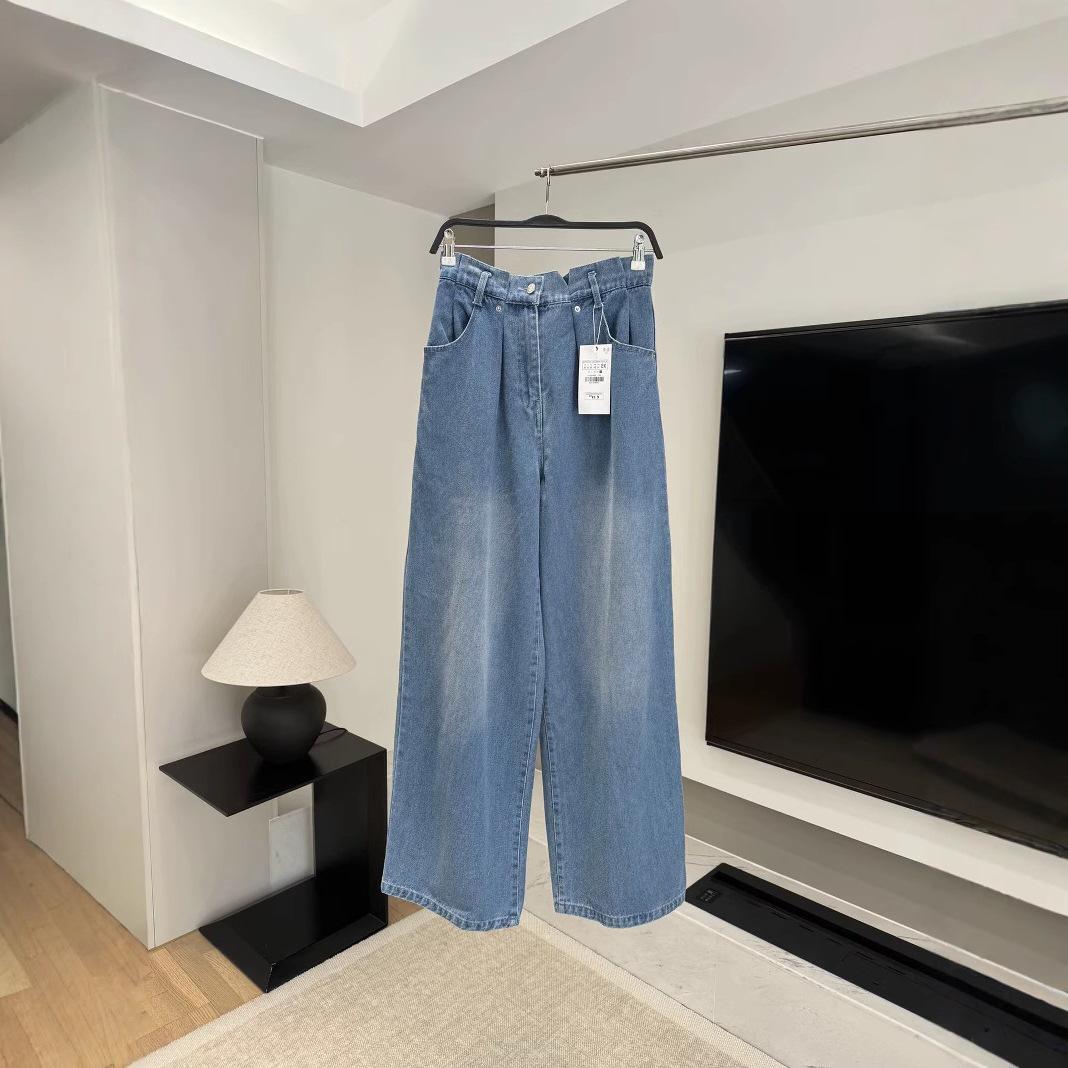 

TAOP&ZA Women s High Waist Wide Leg Jeans - Summer Fashion 6045050 Small