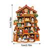 3D Relief Refrigerator Magnet Cute Theme 3D Refrigerator Stickers  Kitchen Decor