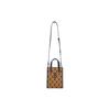 MLB Vintage Diamond Floral Jacquard Color Block Tote Bag Shopping Bag Phone Bag Accordion Bag Handbag Shoulder Bag Crossbody Bag Mini 3ACRH102N-43BGD