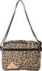 Outdoor Shoulder Bag ES RECTANGLE ZIP SHOULDER M 5L Gold Leopard 3259271026