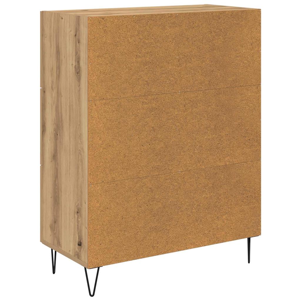 Artisan Oak Sideboard 69.5 x 34 x 90 cm Particleboard