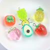 8 ks 3D ovocné hroznové přívěsky pryskyřičné růžové broskvové přívěsky na šperky náušnice klíčenku náhrdelník DIY potřeby pro výrobu šperků