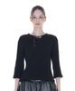LARTIGENT L14 Waffle T-Shirt (Black)