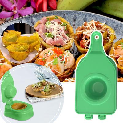 Pataconera Canasta Banana Patacones Mould Kitchen Tostones Meatball Maker Mould