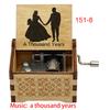 A Thousand Years Melody Popular Wedding BGM Wooden Music Box Famous Movie Hand Operated Movement Lovely Anniversary Couple Gift 3