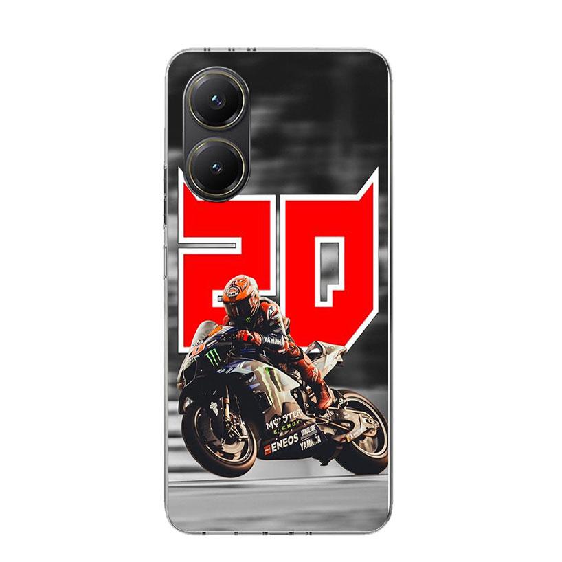 Fabio Quartararo Moto NO.20 Phone Case For Xiaomi Poco X7 X6 X5 Pro F7 Ultra Redmi 15C 15 13 13C 12 12C 10 10A 10C 9 9A 9C 9T Co
