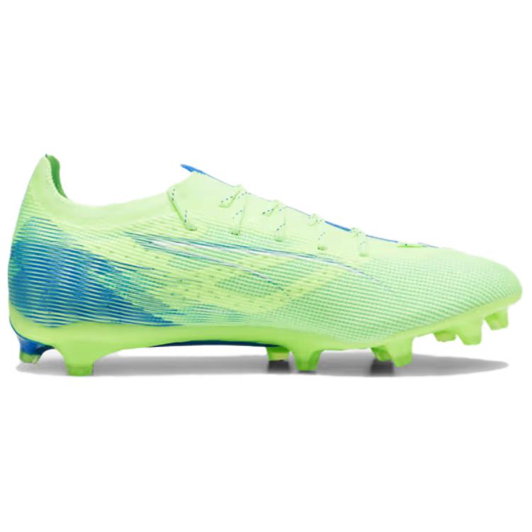 Puma Ultra Pro 5 FG AG Lights Out Pack Men Sneakers Green Fizzy-Apple White 107685-03