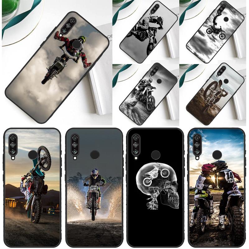 Moto Cross Motorrad Sport Für Huawei Nova 7i 8i 11i 12i 12s 9 10 SE Y91 Y90 Y60 Y70 Y72 Y61 P30 P40 Lite P60 Pro Hülle