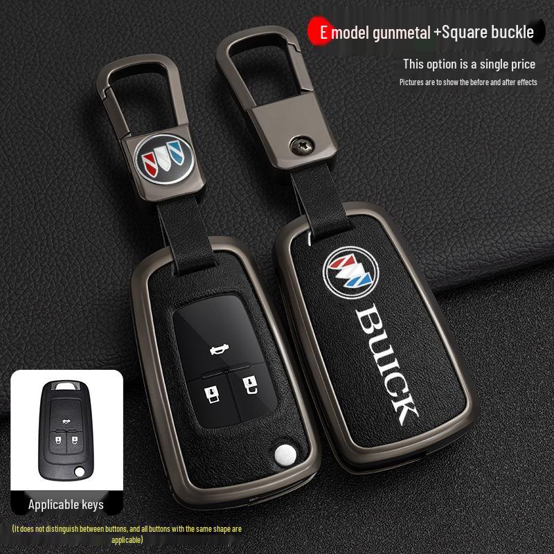 2021 Buick Excelle Key Cover: New GT Buckle Car Folding Metal Shell for Men
